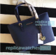 Replica Michael Kors Black Genuine Leather Fashionable Style Handbag2_th.png